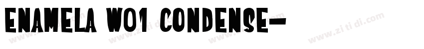 Enamela W01 Condense字体转换